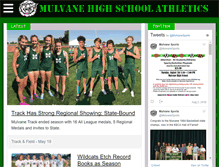 Tablet Screenshot of mulvanesports.com